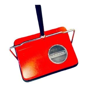 MCM Fuller Electrostatic Carpet & Floor Sweeper – Vintage Red.